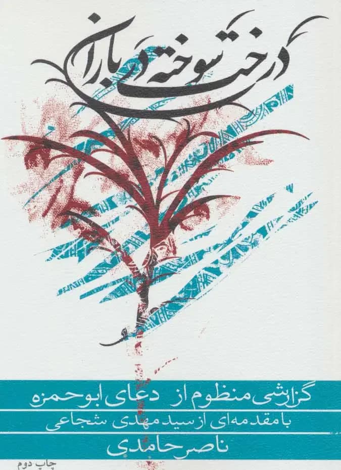 درخت سوخته در باران
