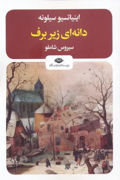 دانه ای زیر برف